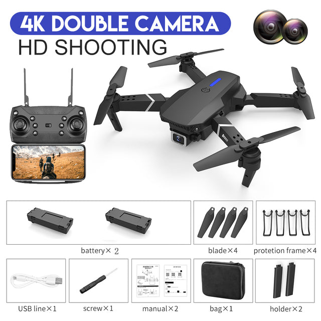 Double Camera Quadcopter Remote Controlled Toy, in box view | Crafty Monkey