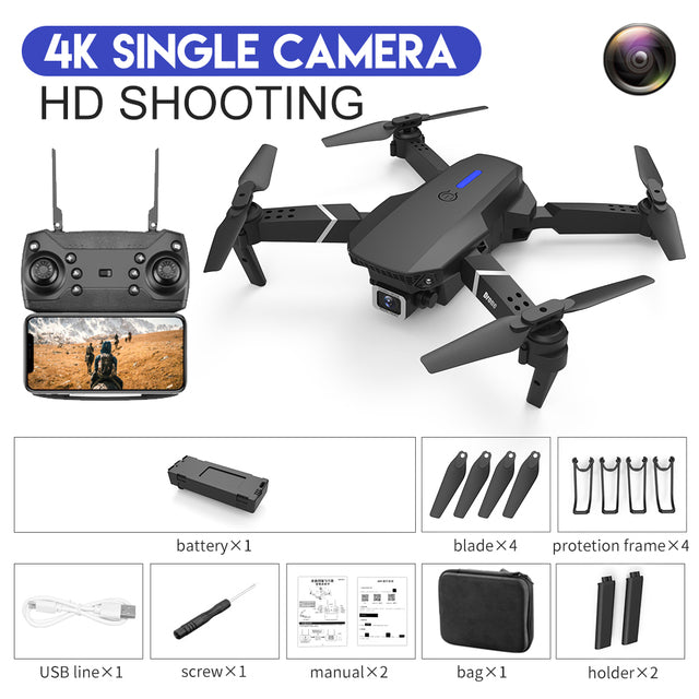 Double Camera Quadcopter Remote Controlled Toy, in box view | Crafty Monkey