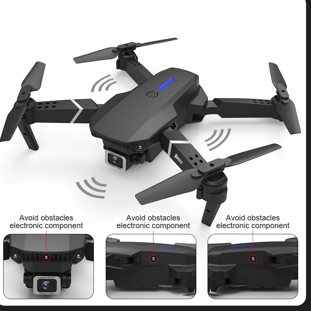 Double Camera Quadcopter Remote Controlled Toy inside box view | Crafty Monkey
