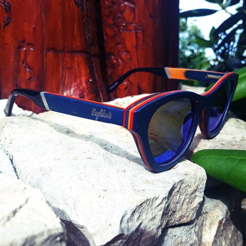 OCEAN Sunglasses BEACH WOOD Occhiali da Sole Moda Uomo e Donna Unisex Polarizzati, Legno Zebra OCEAN Sunglasses BEACH WOOD Occhiali da Sole Moda Uomo e Donna Unisex Polarizzati, Legno Zebra