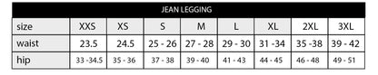 Benedict Skinny Jeans delivers a perfect fit exemplifying style, comfort, Size Chart | Crafty Monkey